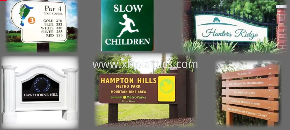 HDPE Sign Board Sheets HDPE Sign Board Sheets